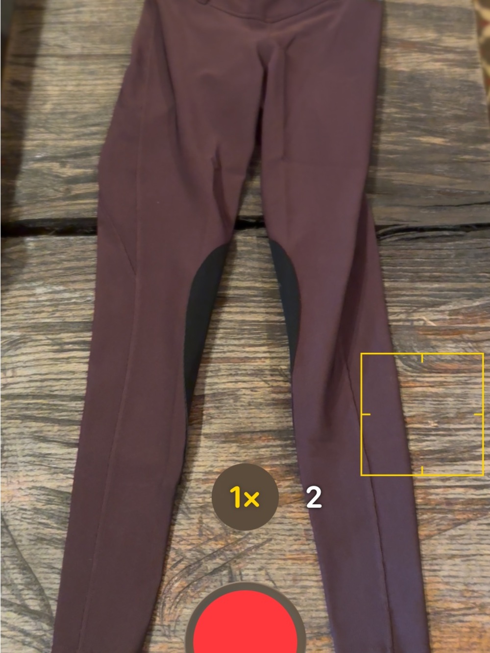 Kerrits Brown Microcord Riding Tight with Knee Patch. Excellent condition SMALL
